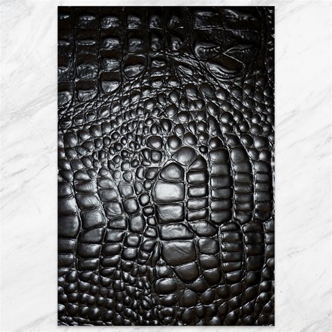 Black Alligator Leather Pattern Canvas 12  x 18  from ArtsNow.com 11.88 x17.36  Canvas - 1
