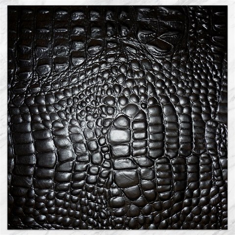 Black Alligator Leather Pattern Canvas 16  x 16  from ArtsNow.com 15.2 x15.41  Canvas - 1