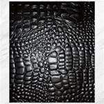Black Alligator Leather Pattern Canvas 20  x 24 