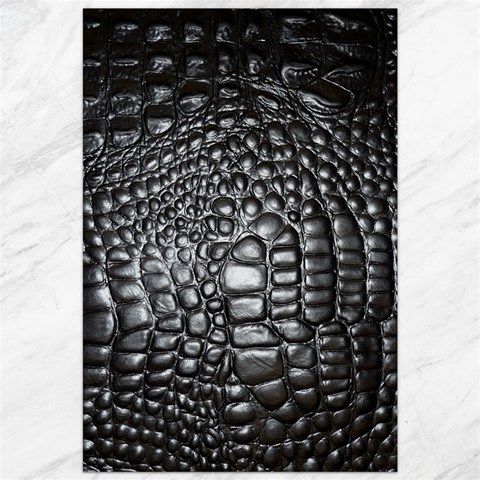 Black Alligator Leather Pattern Canvas 20  x 30  from ArtsNow.com 19.62 x28.9  Canvas - 1