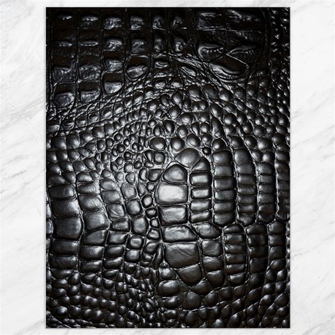 Black Alligator Leather Pattern Canvas 36  x 48  from ArtsNow.com 35.26 x46.15  Canvas - 1