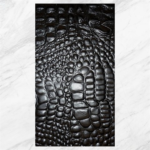 Black Alligator Leather Pattern Canvas 40  x 72  from ArtsNow.com 39.28 x69.23  Canvas - 1