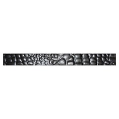 Black Alligator Leather Pattern Medium Zipper Tote Bag from ArtsNow.com Strap