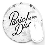 Panic At The Disco Flowers Round Mousepad