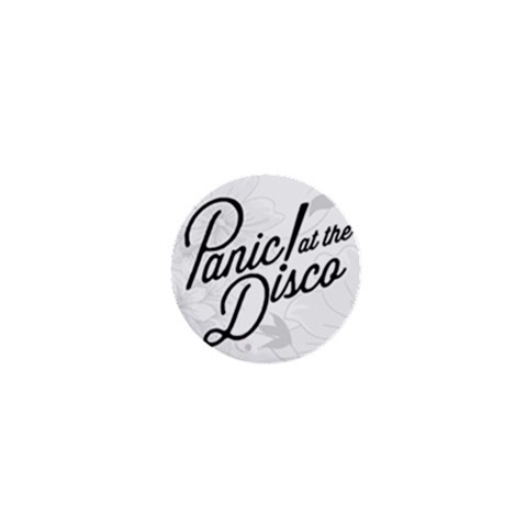 Panic At The Disco Flowers 1  Mini Button from ArtsNow.com Front