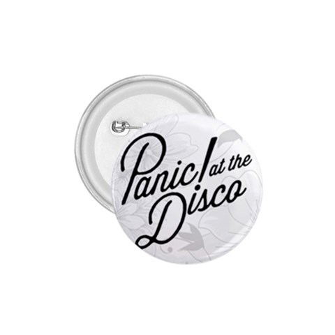 Panic At The Disco Flowers 1.75  Button from ArtsNow.com Front