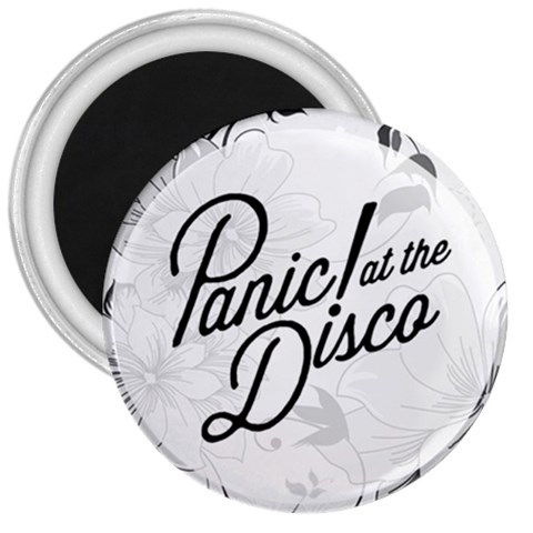 Panic At The Disco Flowers 3  Magnet from ArtsNow.com Front