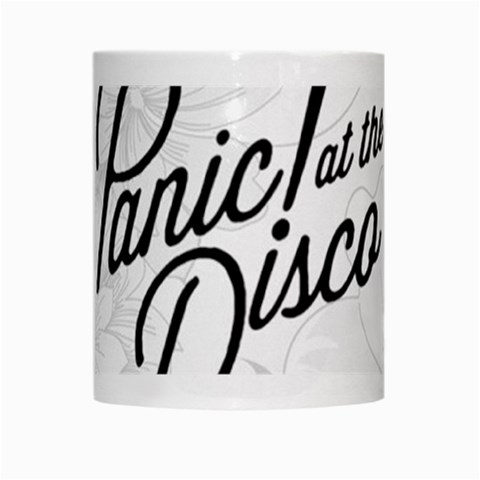 Panic At The Disco Flowers White Mug from ArtsNow.com Center