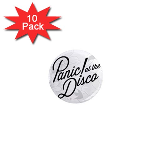 Panic At The Disco Flowers 1  Mini Magnet (10 pack)  from ArtsNow.com Front