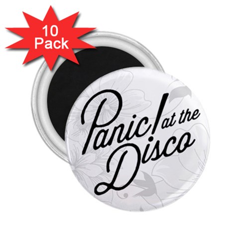 Panic At The Disco Flowers 2.25  Magnet (10 pack) from ArtsNow.com Front