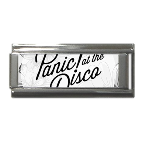 Panic At The Disco Flowers Superlink Italian Charm (9mm) from ArtsNow.com Front