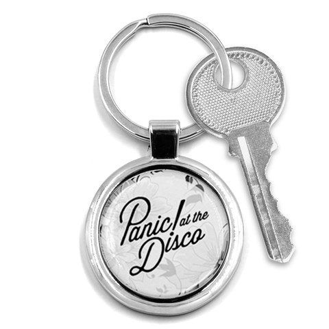Panic At The Disco Flowers Key Chain (Round) from ArtsNow.com Front