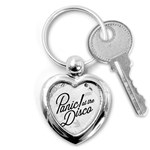 Panic At The Disco Flowers Key Chain (Heart)
