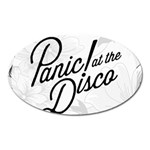 Panic At The Disco Flowers Magnet (Oval)