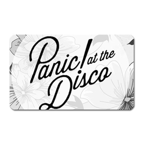 Panic At The Disco Flowers Magnet (Rectangular) from ArtsNow.com Front