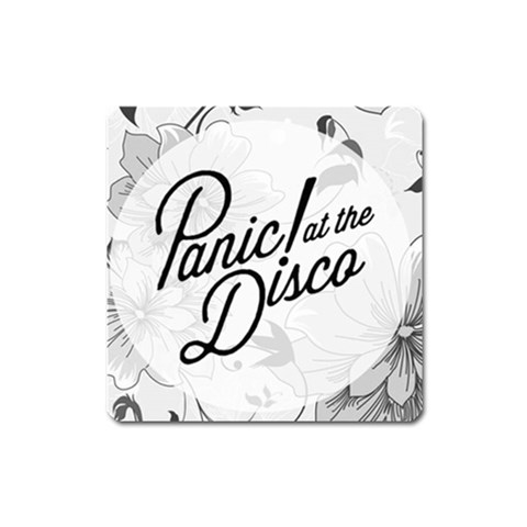 Panic At The Disco Flowers Magnet (Square) from ArtsNow.com Front