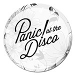 Panic At The Disco Flowers Magnet 5  (Round)