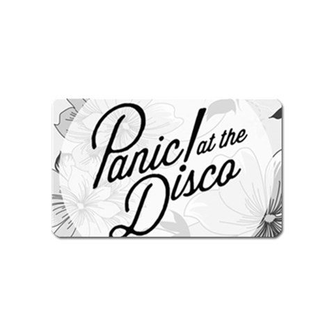 Panic At The Disco Flowers Magnet (Name Card) from ArtsNow.com Front