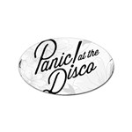 Panic At The Disco Flowers Sticker Oval (10 pack)