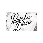 Panic At The Disco Flowers Sticker Rectangular (100 pack)