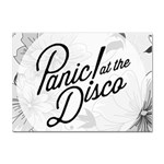 Panic At The Disco Flowers Sticker A4 (100 pack)