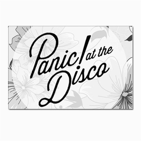 Panic At The Disco Flowers Postcards 5  x 7  (Pkg of 10) from ArtsNow.com Front