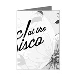 Panic At The Disco Flowers Mini Greeting Card