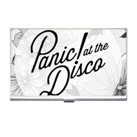 Panic At The Disco Flowers Business Card Holder from ArtsNow.com Front