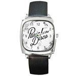 Panic At The Disco Flowers Square Metal Watch