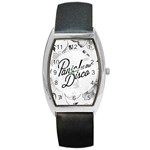 Panic At The Disco Flowers Barrel Style Metal Watch