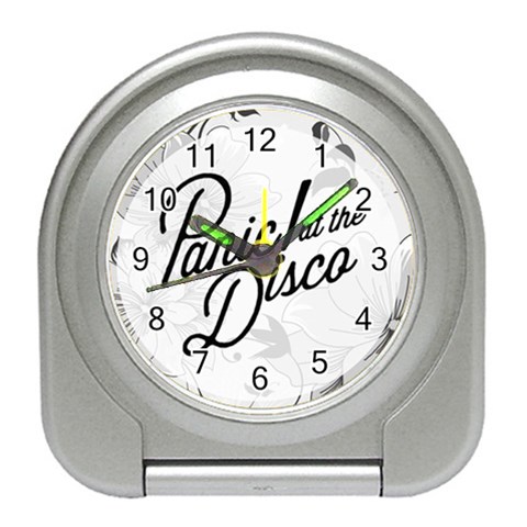 Panic At The Disco Flowers Travel Alarm Clock from ArtsNow.com Front