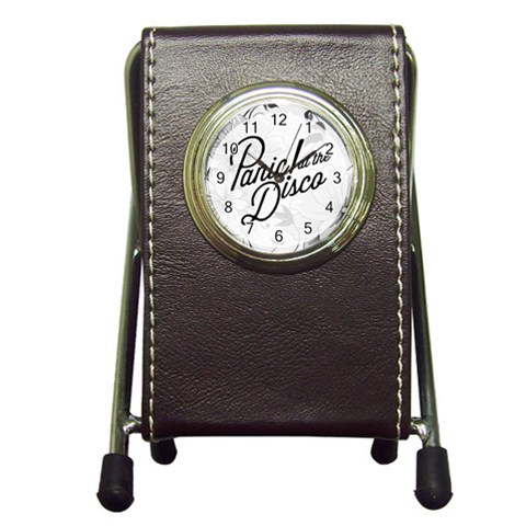 Panic At The Disco Flowers Pen Holder Desk Clock from ArtsNow.com Front