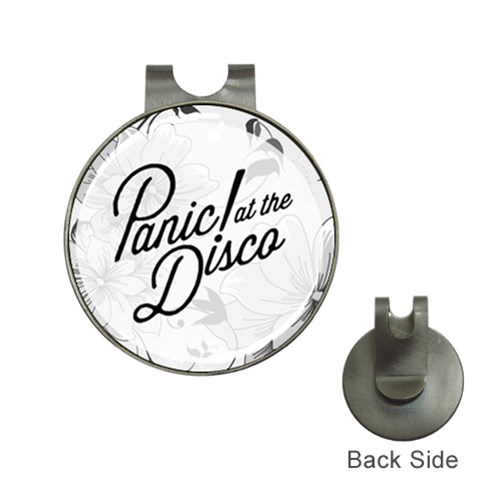 Panic At The Disco Flowers Golf Ball Marker Hat Clip from ArtsNow.com Front