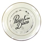Panic At The Disco Flowers Porcelain Plate