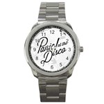 Panic At The Disco Flowers Sport Metal Watch