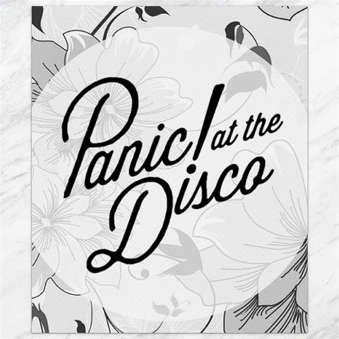 Panic At The Disco Flowers Canvas 20  x 24  from ArtsNow.com 19.57 x23.15  Canvas - 1