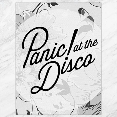 Panic At The Disco Flowers Canvas 36  x 48  from ArtsNow.com 35.26 x46.15  Canvas - 1