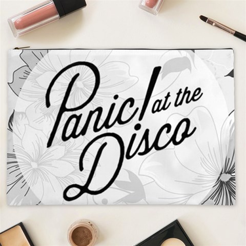 Panic At The Disco Flowers Cosmetic Bag (XXL) from ArtsNow.com Front