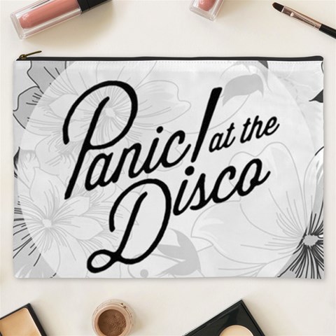 Panic At The Disco Flowers Cosmetic Bag (XXXL) from ArtsNow.com Front