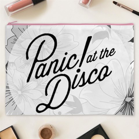 Panic At The Disco Flowers Cosmetic Bag (XXXL) from ArtsNow.com Front