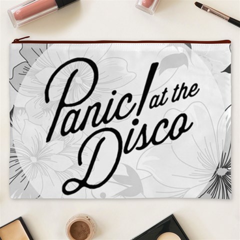 Panic At The Disco Flowers Cosmetic Bag (XXXL) from ArtsNow.com Front