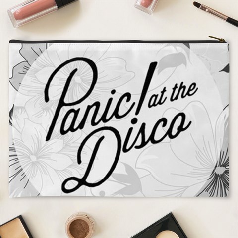 Panic At The Disco Flowers Cosmetic Bag (XXXL) from ArtsNow.com Back