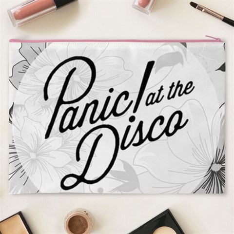 Panic At The Disco Flowers Cosmetic Bag (XXXL) from ArtsNow.com Back