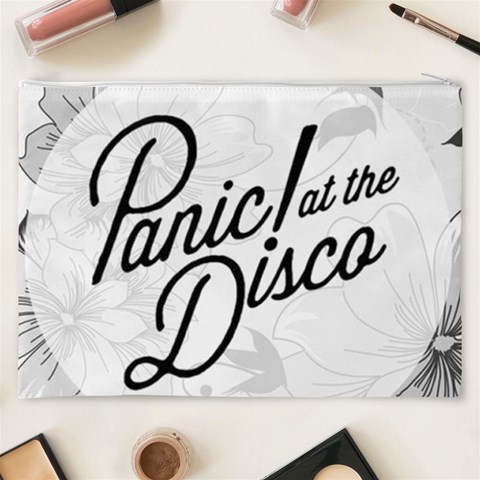 Panic At The Disco Flowers Cosmetic Bag (XXXL) from ArtsNow.com Back