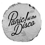 Panic At The Disco Flowers Large 18  Premium Round Cushion 