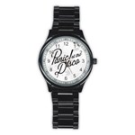 Panic At The Disco Flowers Stainless Steel Round Watch
