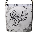 Panic At The Disco Flowers Flap Closure Messenger Bag (L)