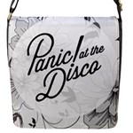 Panic At The Disco Flowers Flap Closure Messenger Bag (S)