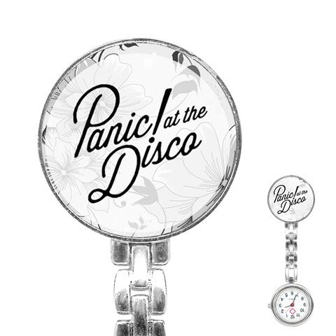 Panic At The Disco Flowers Stainless Steel Nurses Watch from ArtsNow.com Front