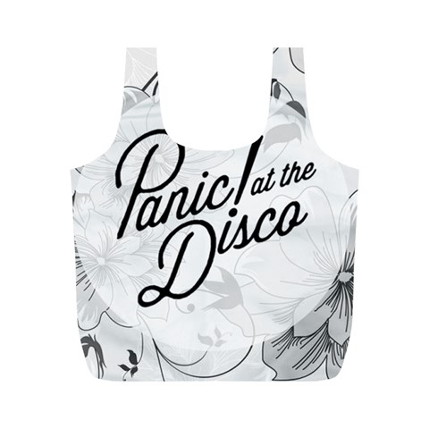 Panic At The Disco Flowers Full Print Recycle Bag (M) from ArtsNow.com Front
